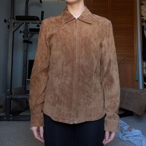100% Leather Suede Jacket
